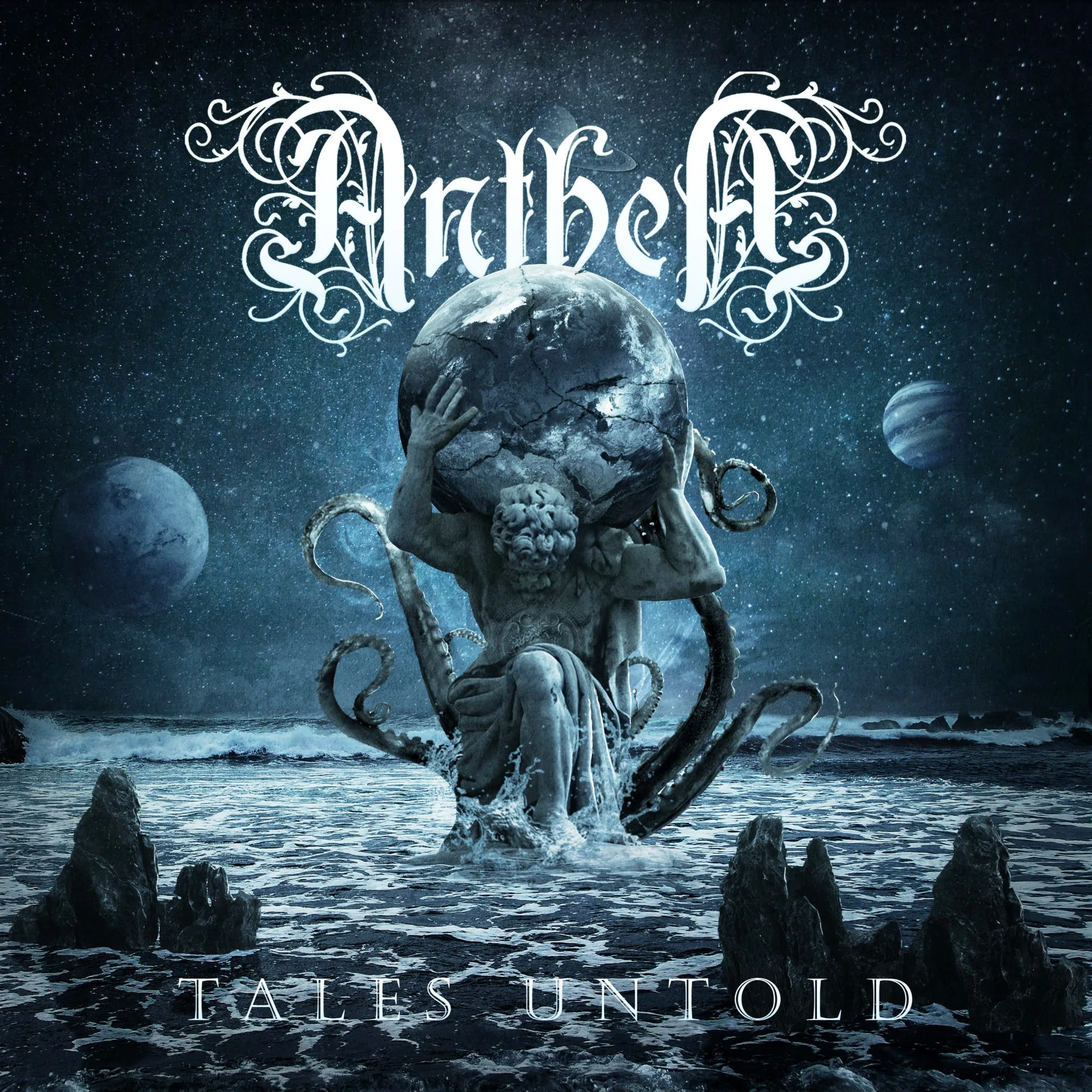 Official album cover art for the release Tales Untold by Anthea