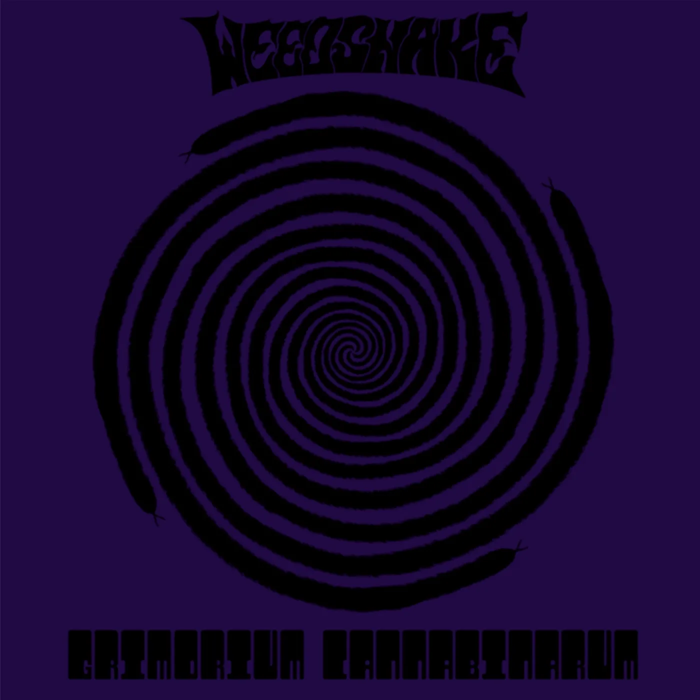 Official album cover art for the release Grimorium Cannabinarum by Weedsnake
