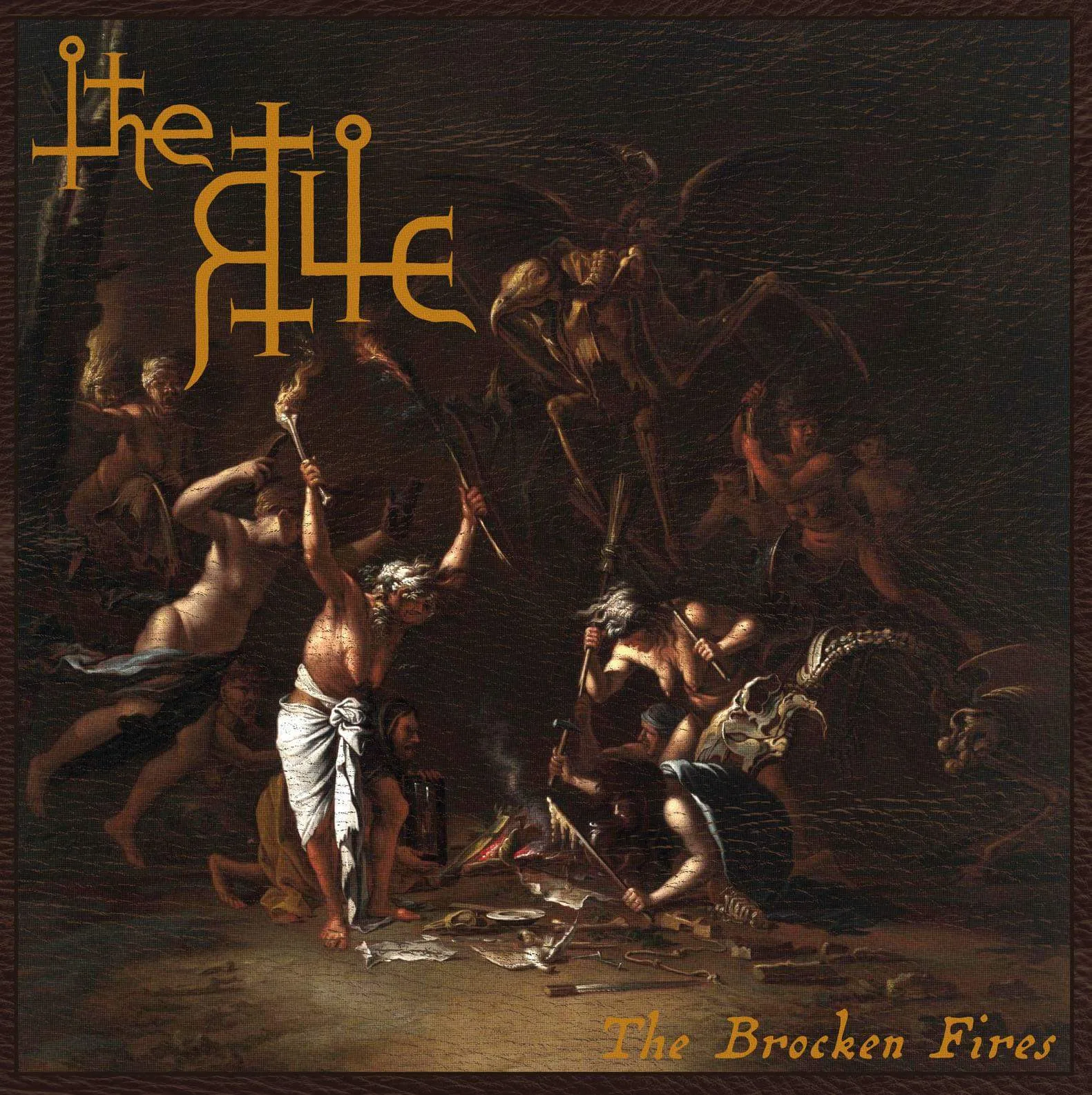 Official album cover art for the release The Brocken Fires by The Rite