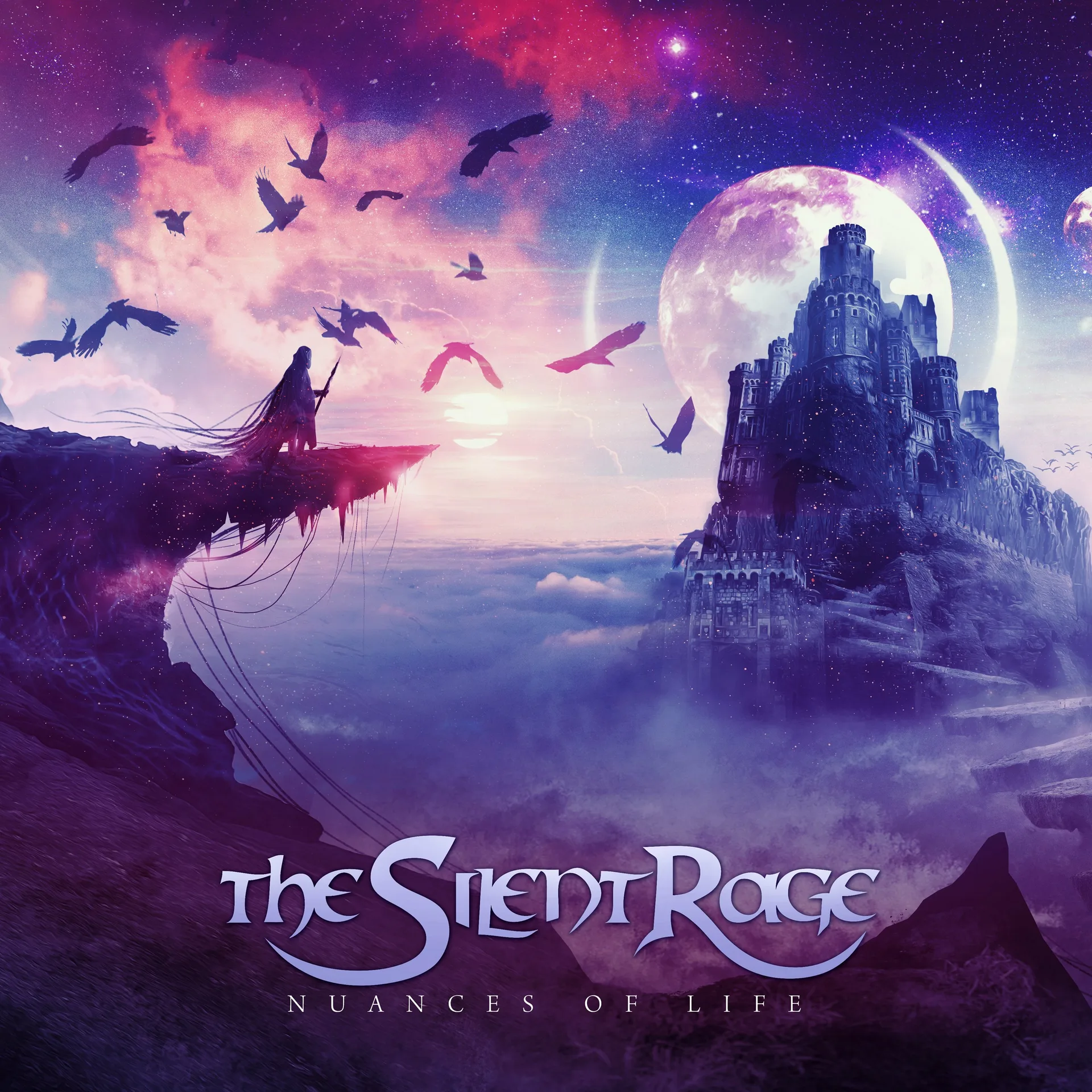 Official album cover art for the release Nuances Of Life by The Silent Rage