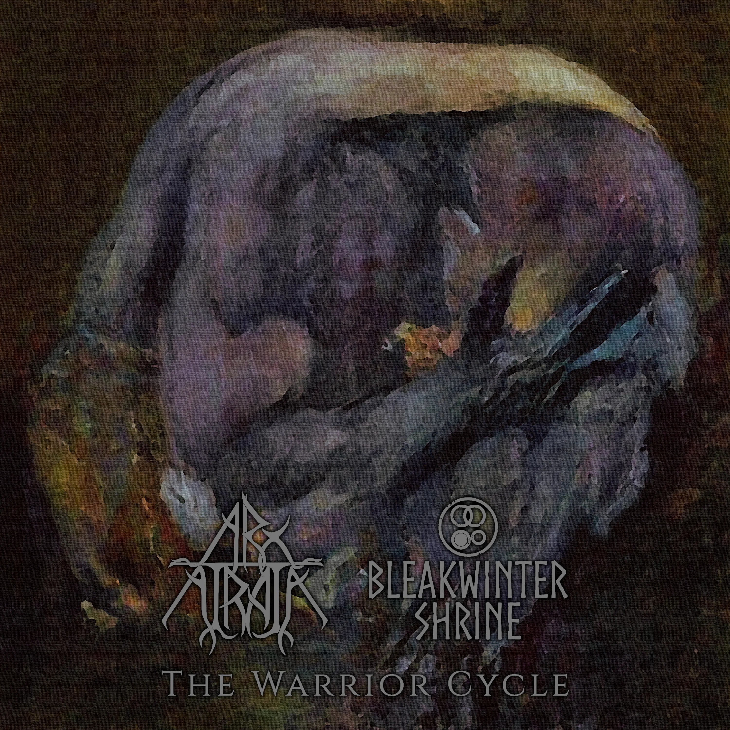 Official album cover art for the release The Warrior Cycle by Arx Atrata
