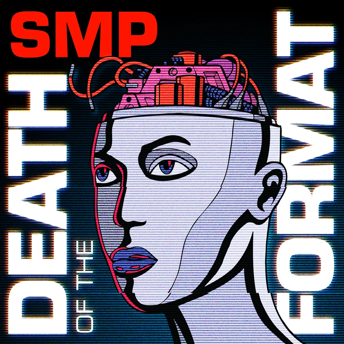 Official album cover art for the release Death of the Format by SMP