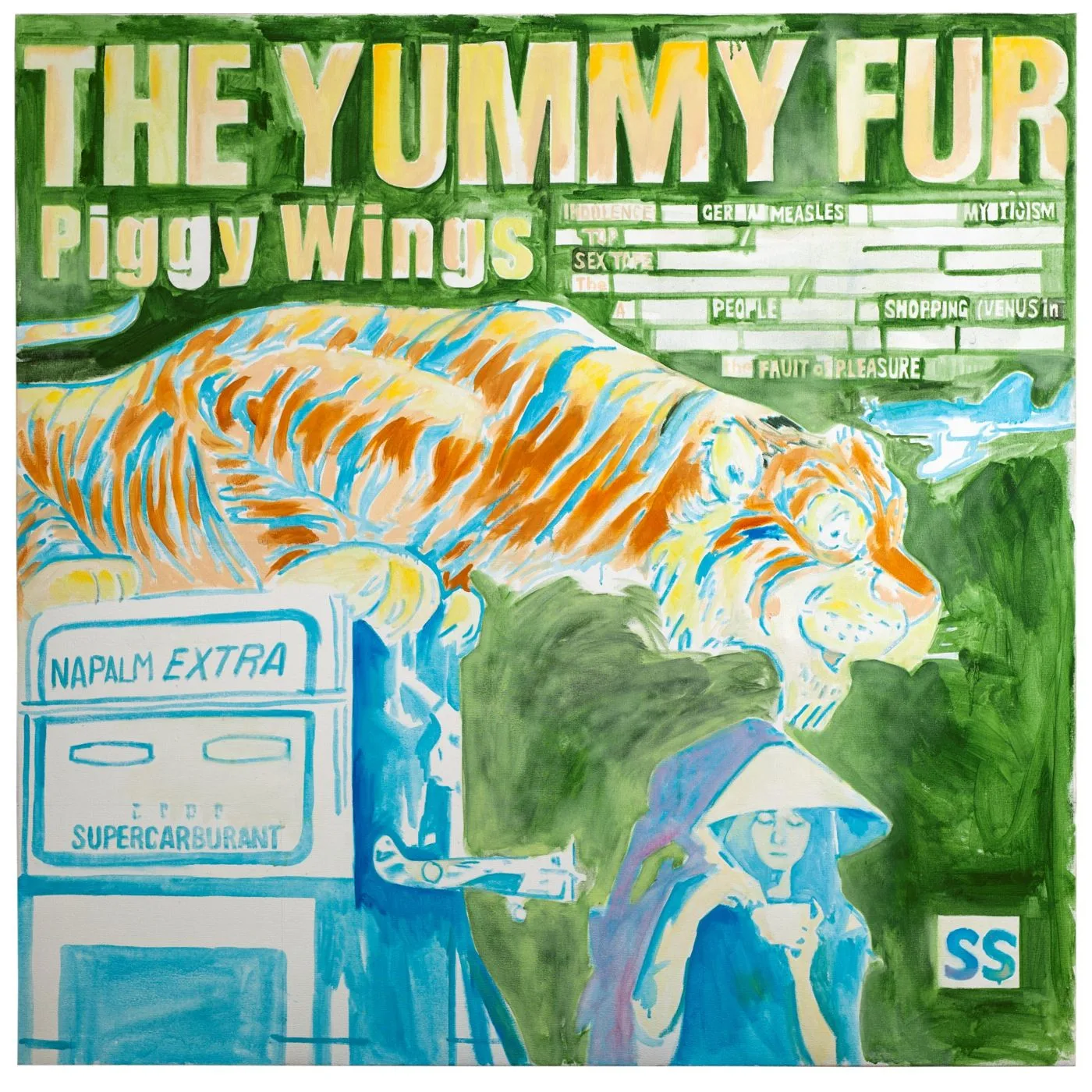 Official album cover art for the release Piggy Wings by The Yummy Fur
