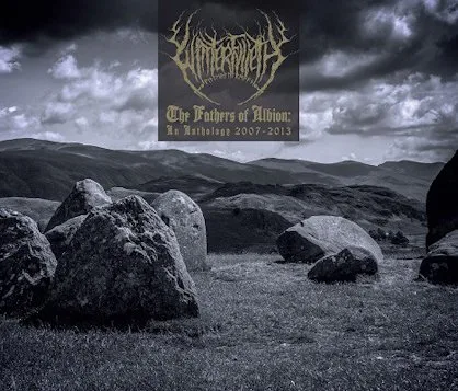 Official album cover art for the release The Fathers of Albion: An Anthology 2007–2013 by Winterfylleth