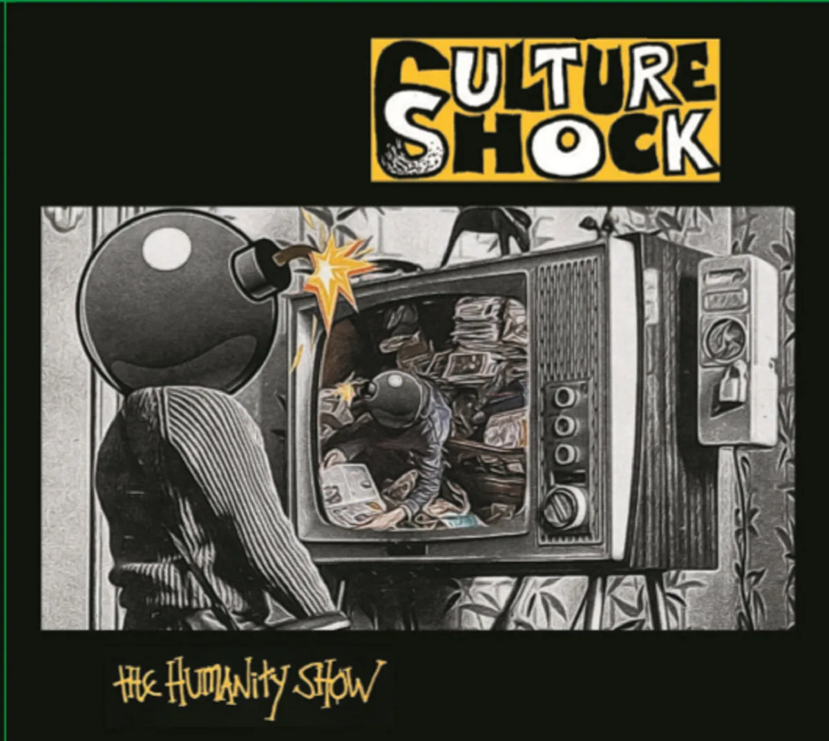 Official album cover art for the release The Humanity Show by Culture Shock