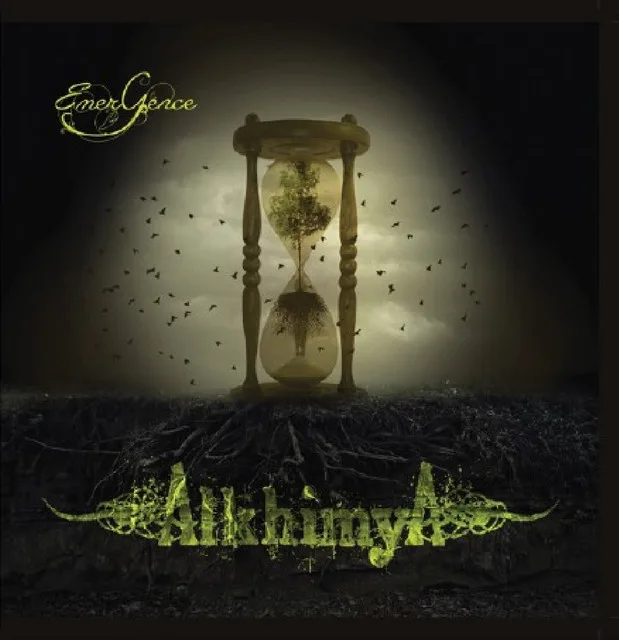 Official album cover art for the release Emergence by Alkhimya
