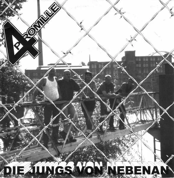 Official album cover art for the release Die Jungs von Nebenan by 4 Promille