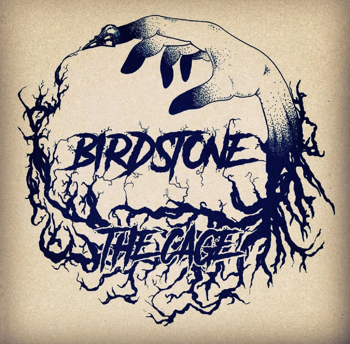 Official album cover art for the release The Cage by Birdstone
