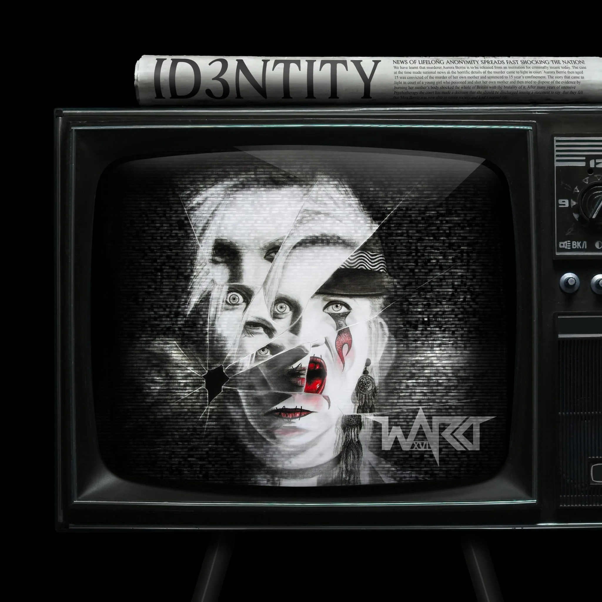 Official album cover art for the release Id3ntity by Ward XVI
