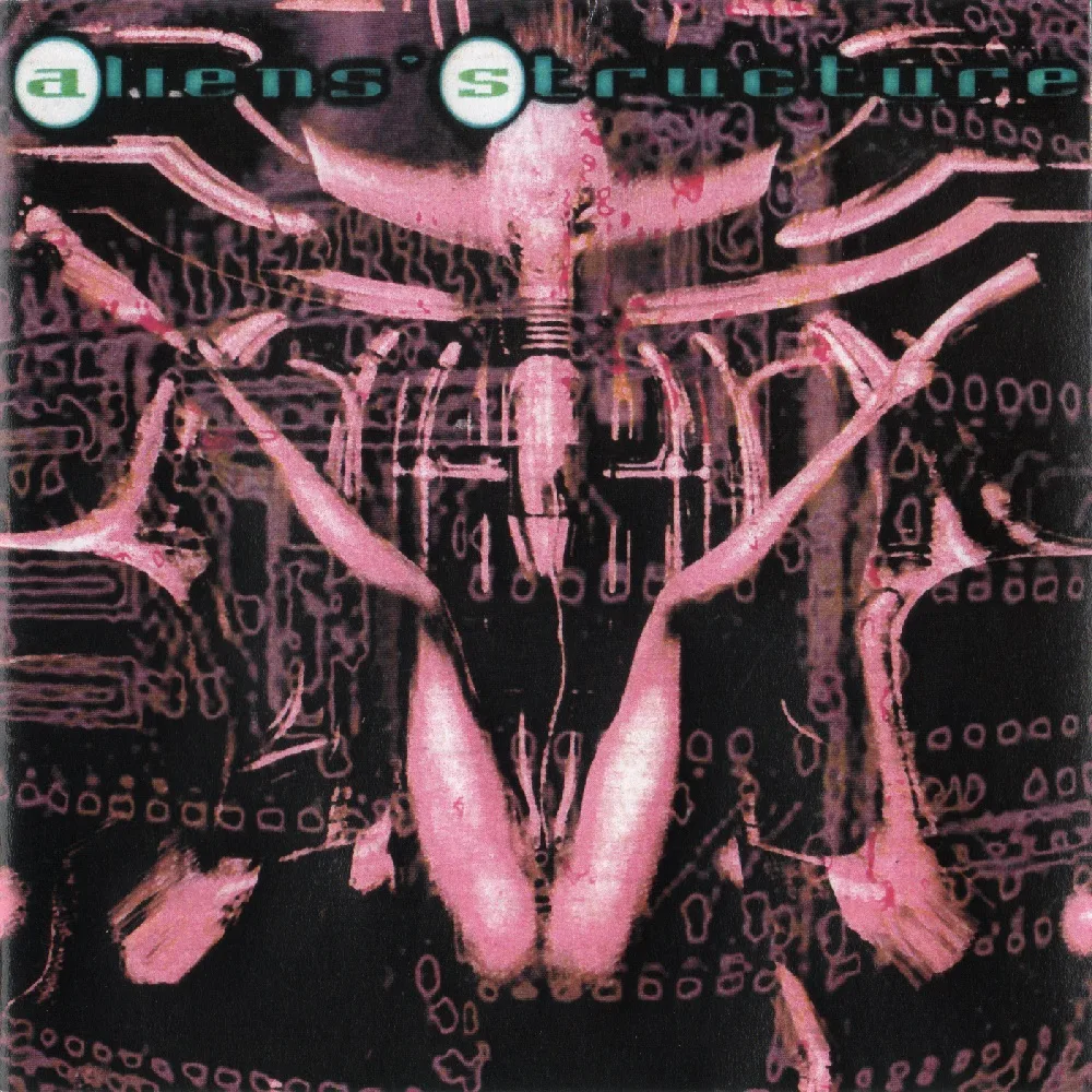 Official album cover art for the release Soul Of A New Machine by Aliens’ Structure