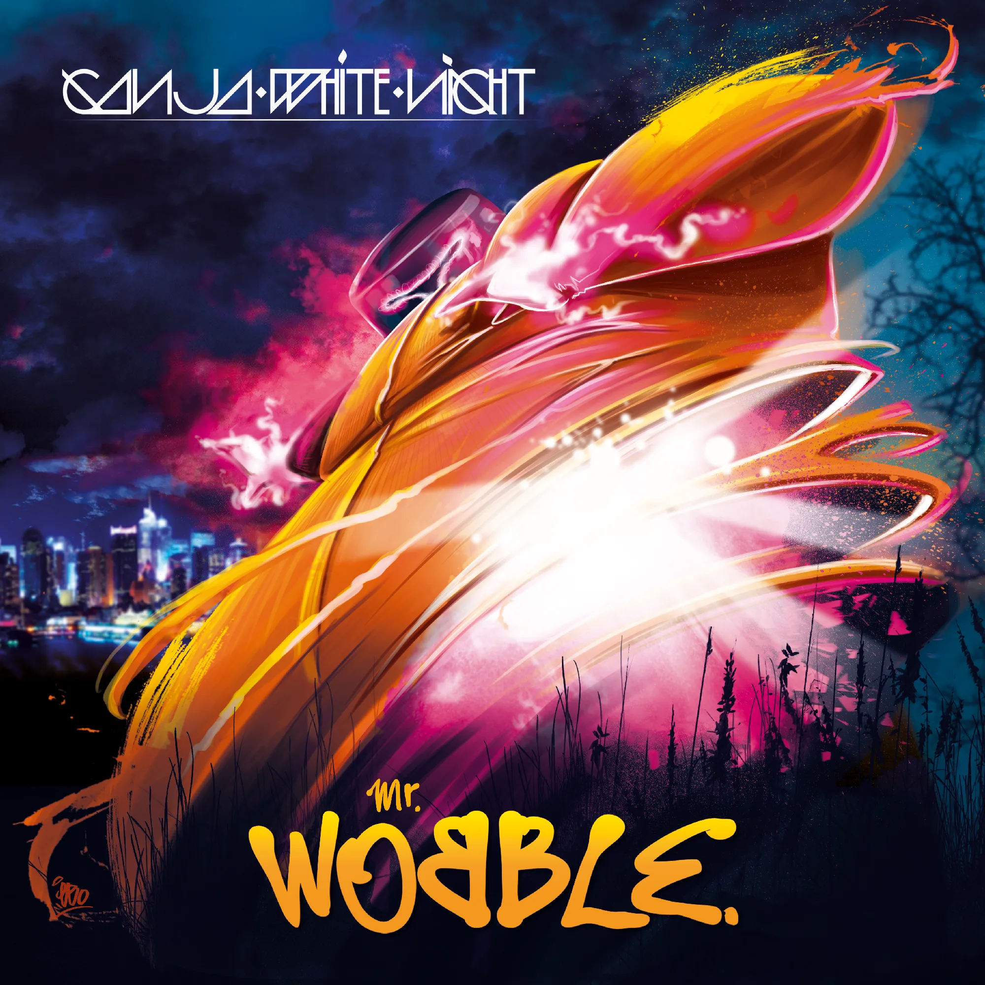 Official album cover artwork for Mr. Wobble by Ganja White Night