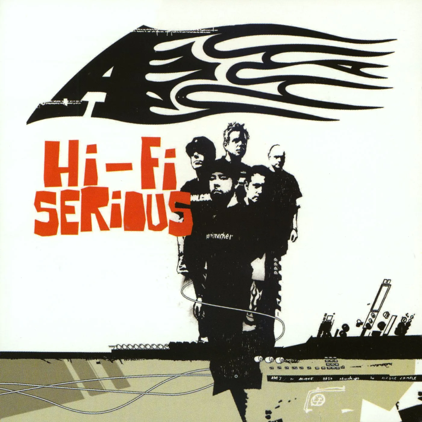 Official album cover art for the release Hi-Fi Serious by A