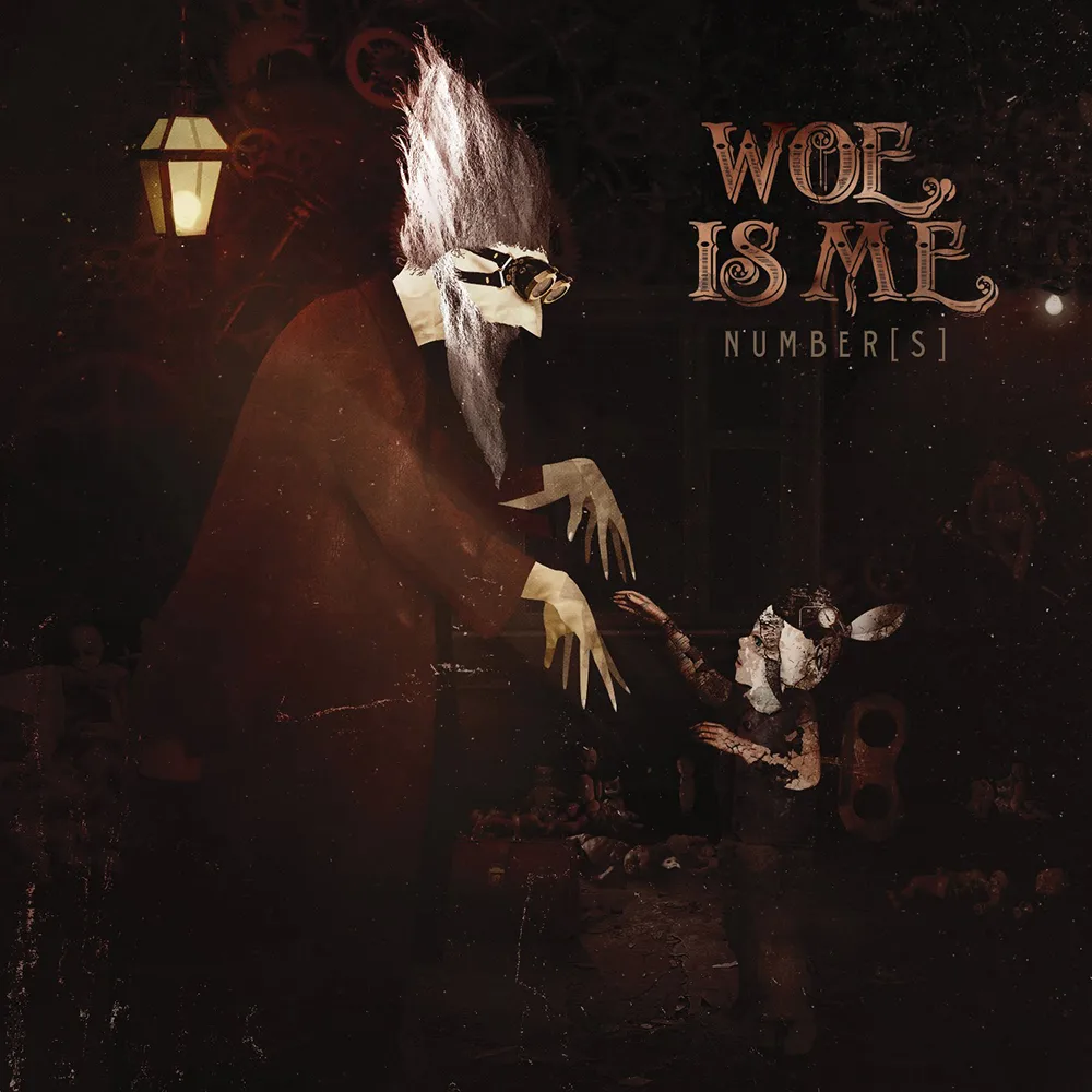 Official album cover art for the release Number[s] by Woe, Is Me