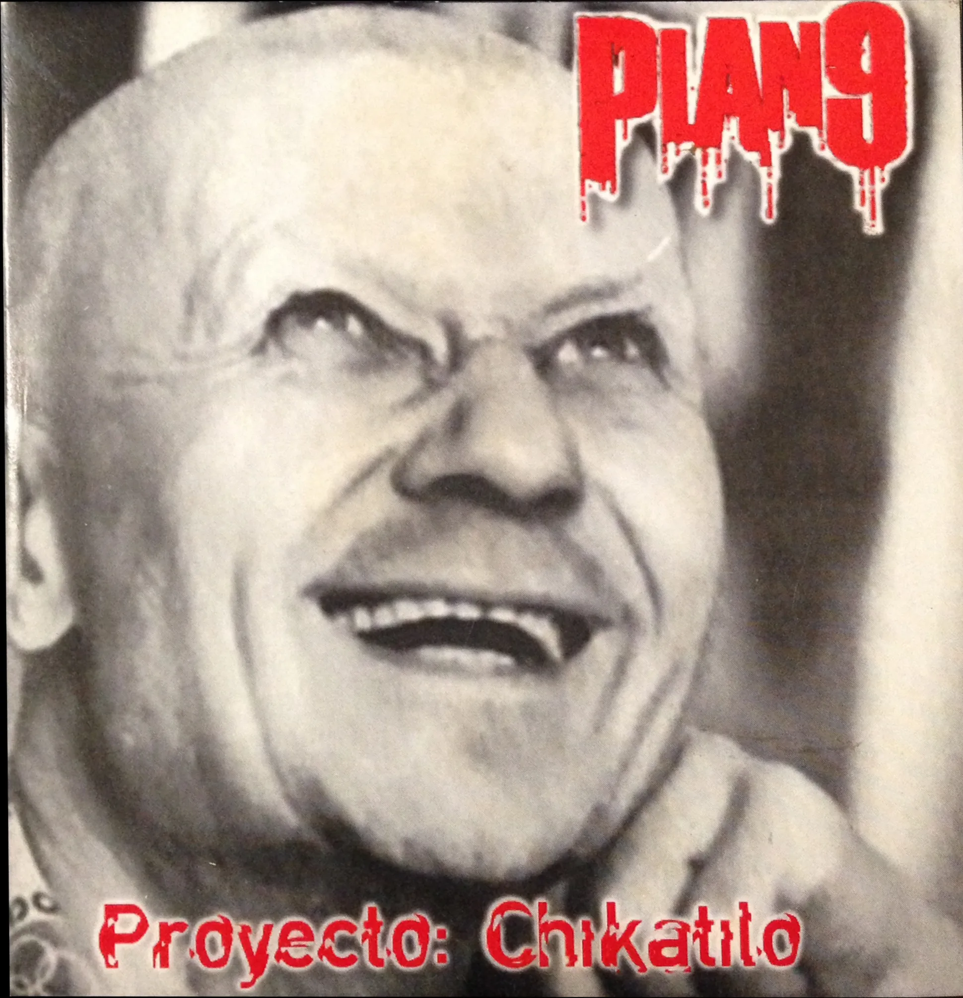 Official album cover art for the release Proyecto: Chikatilo by Plan9