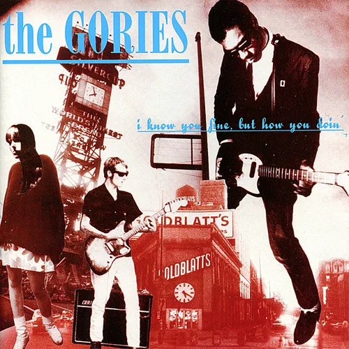 Official album cover art for the release I Know You Be Houserockin’ by The Gories