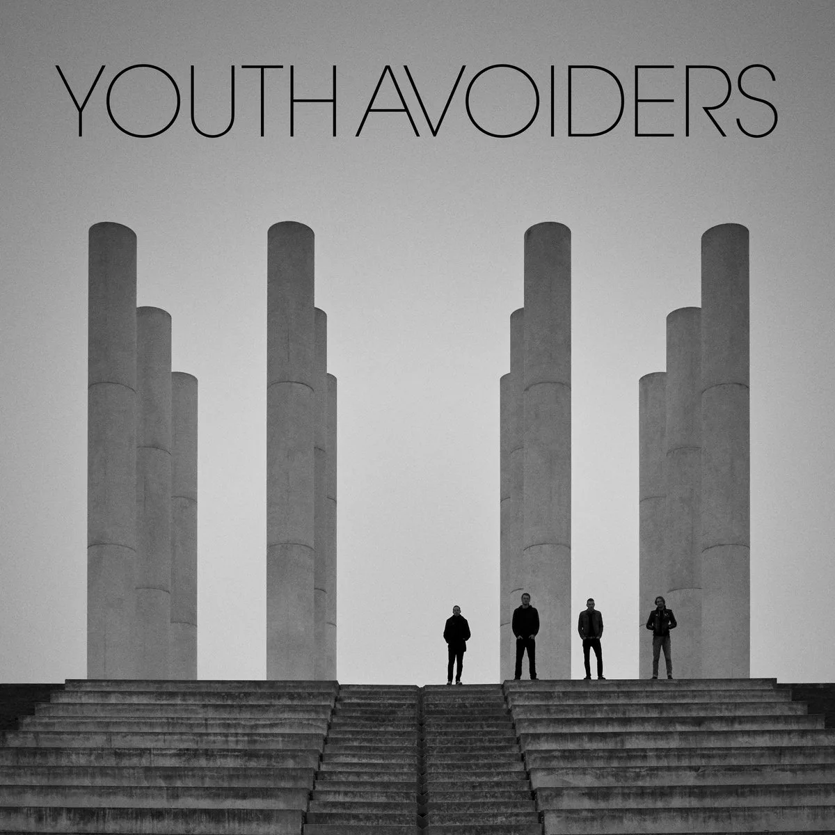 Official album cover art for the release Relentless by Youth Avoiders