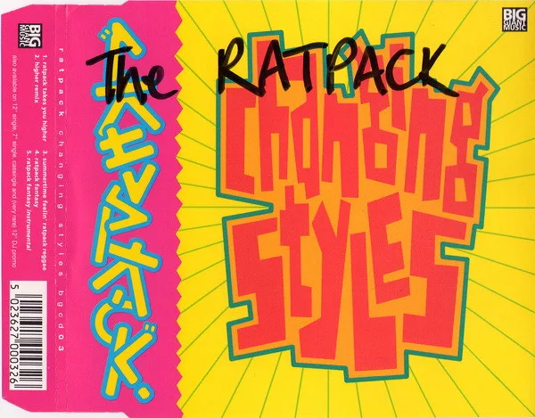 Official album cover art for the release Changing Styles by Ratpack