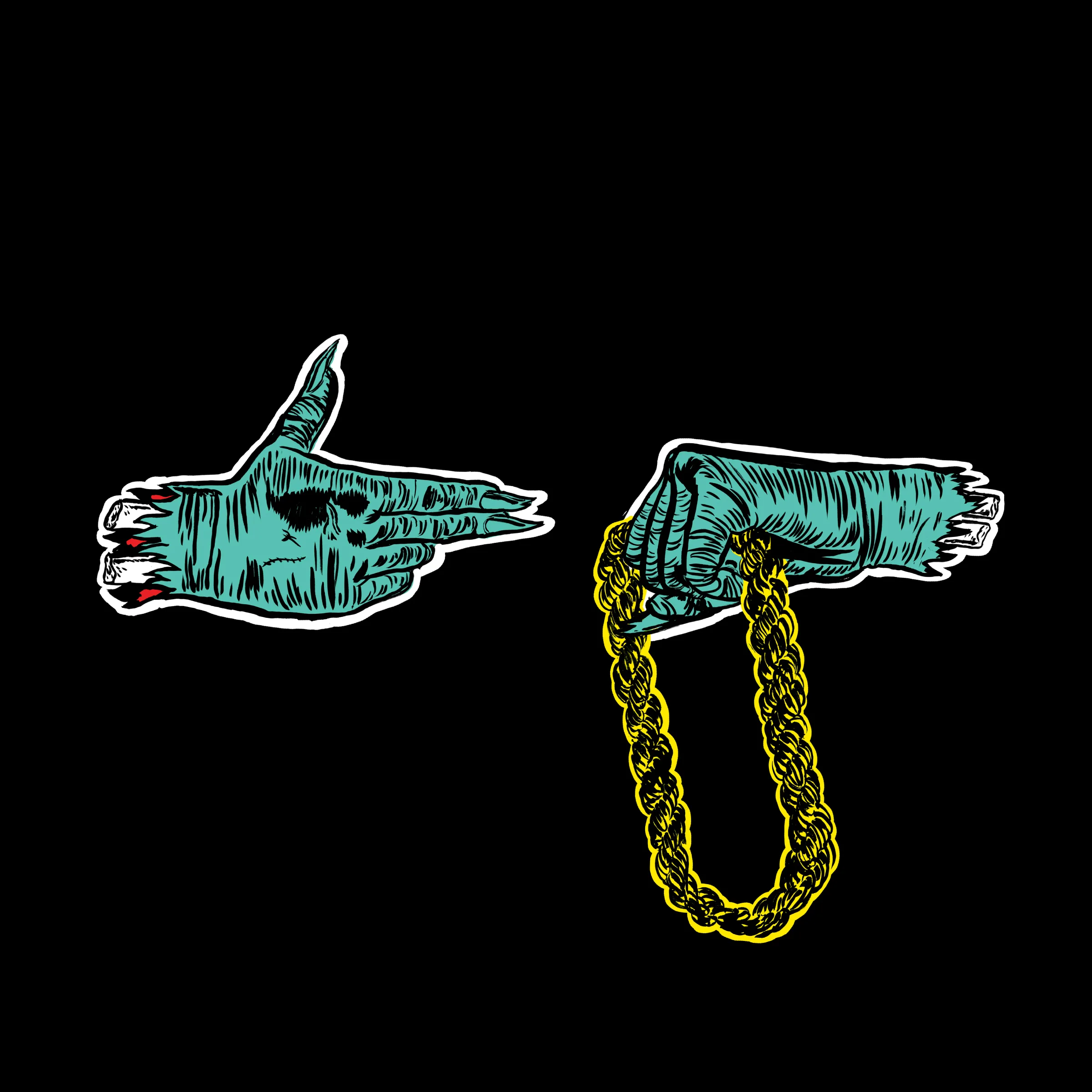 Official album cover art for the release Run the Jewels by Run the Jewels
