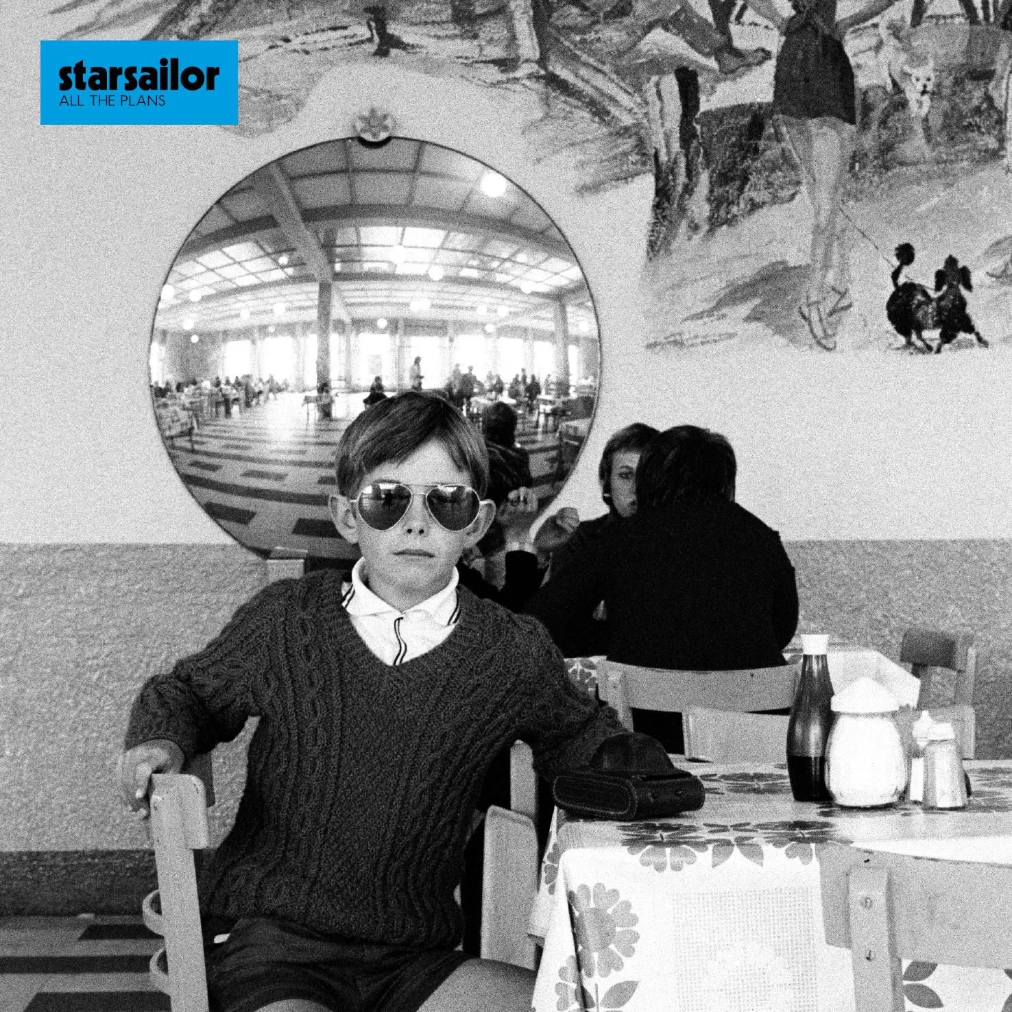 Official album cover art for the release All the Plans by Starsailor