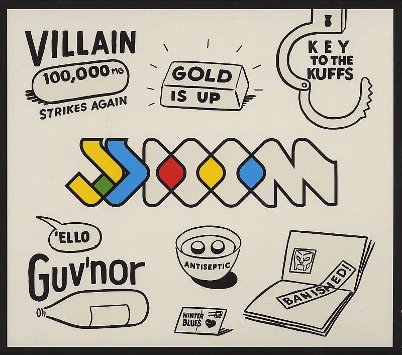 Official album cover art for the release Key to the Kuffs by JJ DOOM