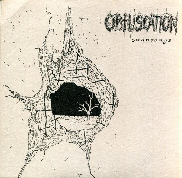 Official album cover art for the release Swansongs by Obfuscation