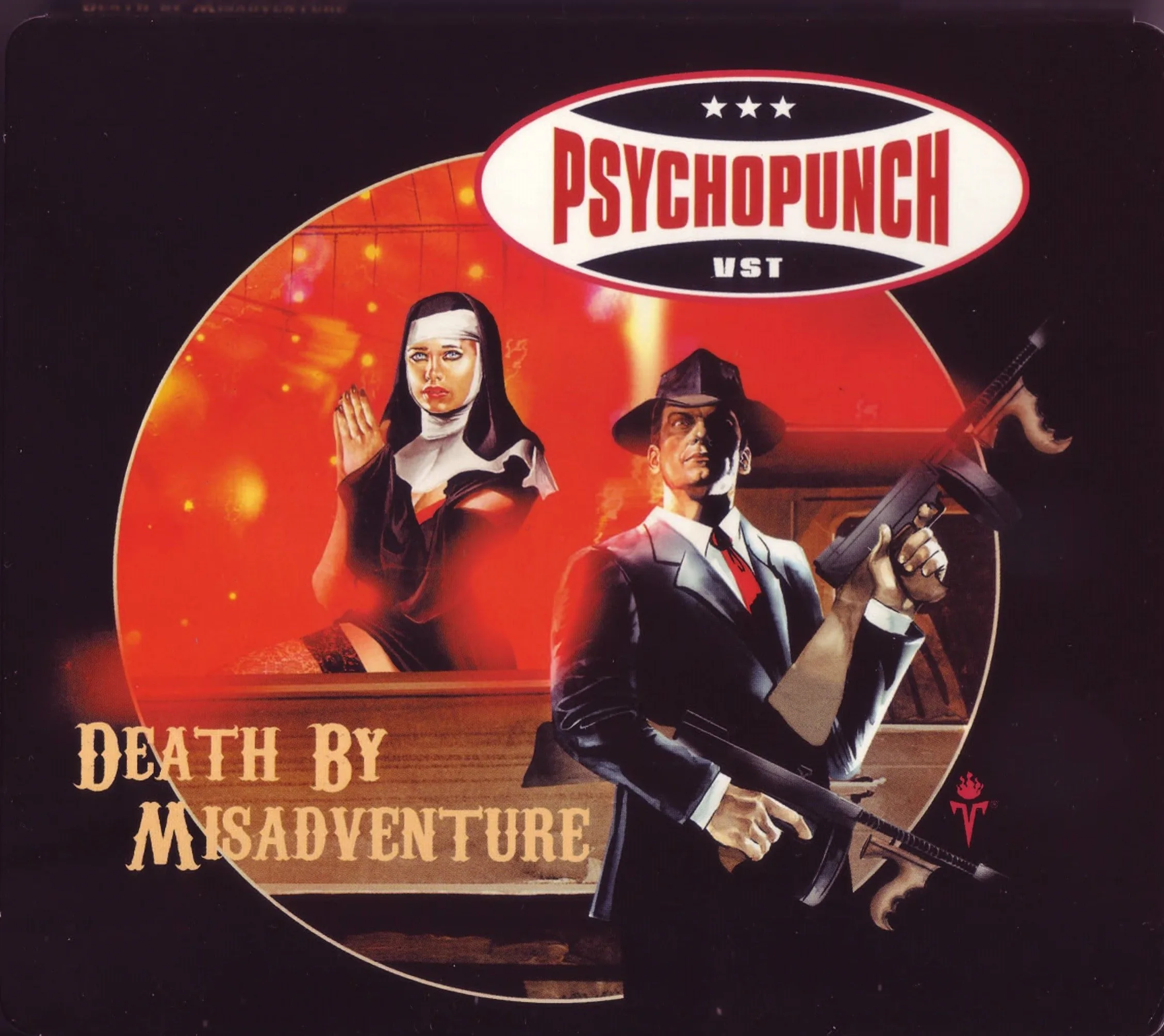 Official album cover art for the release Death by Misadventure by Psychopunch