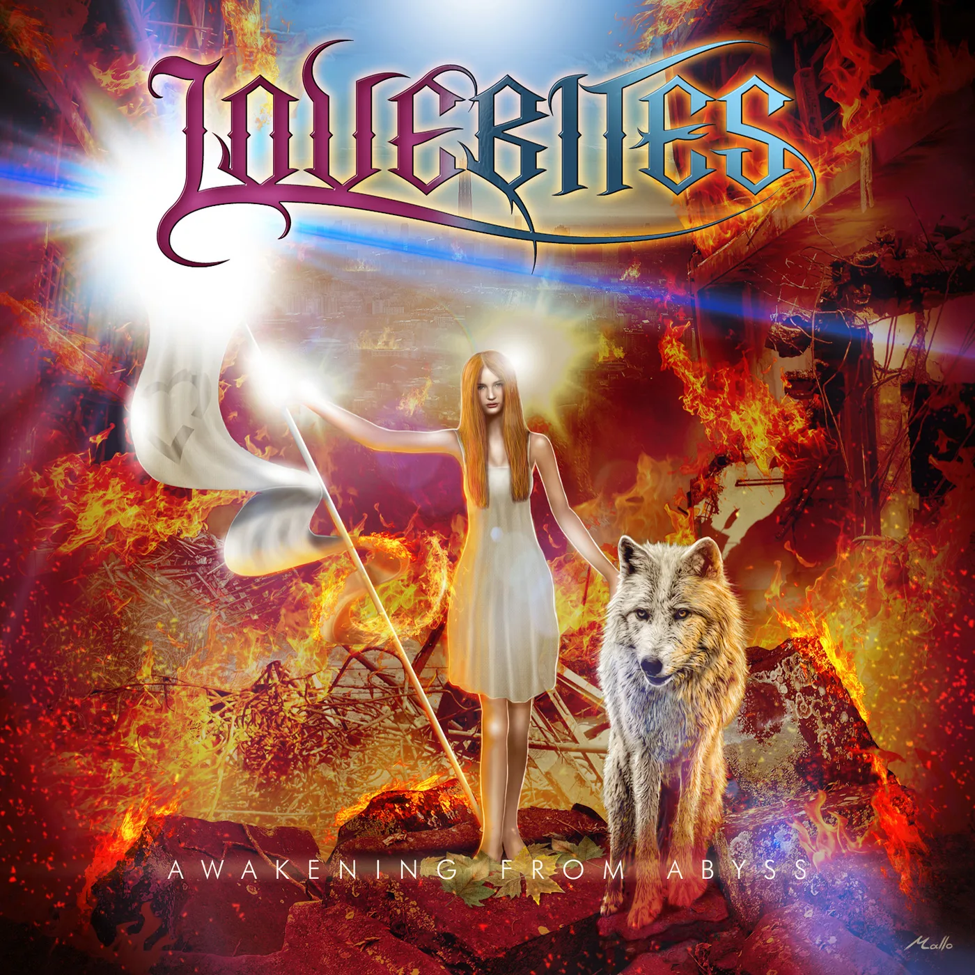 Official album cover artwork for Awakening From Abyss by LOVEBITES