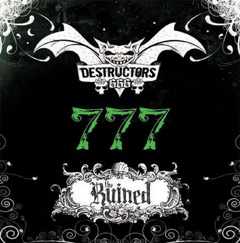 Official album cover art for the release 777 by The Ruined