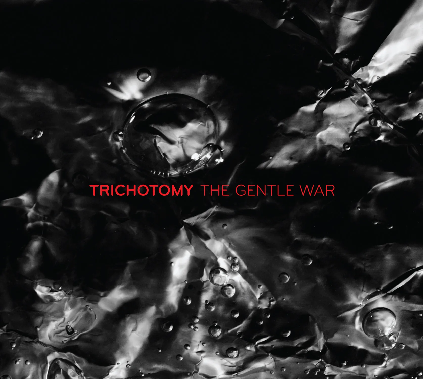 Official album cover art for the release The Gentle War by Trichotomy