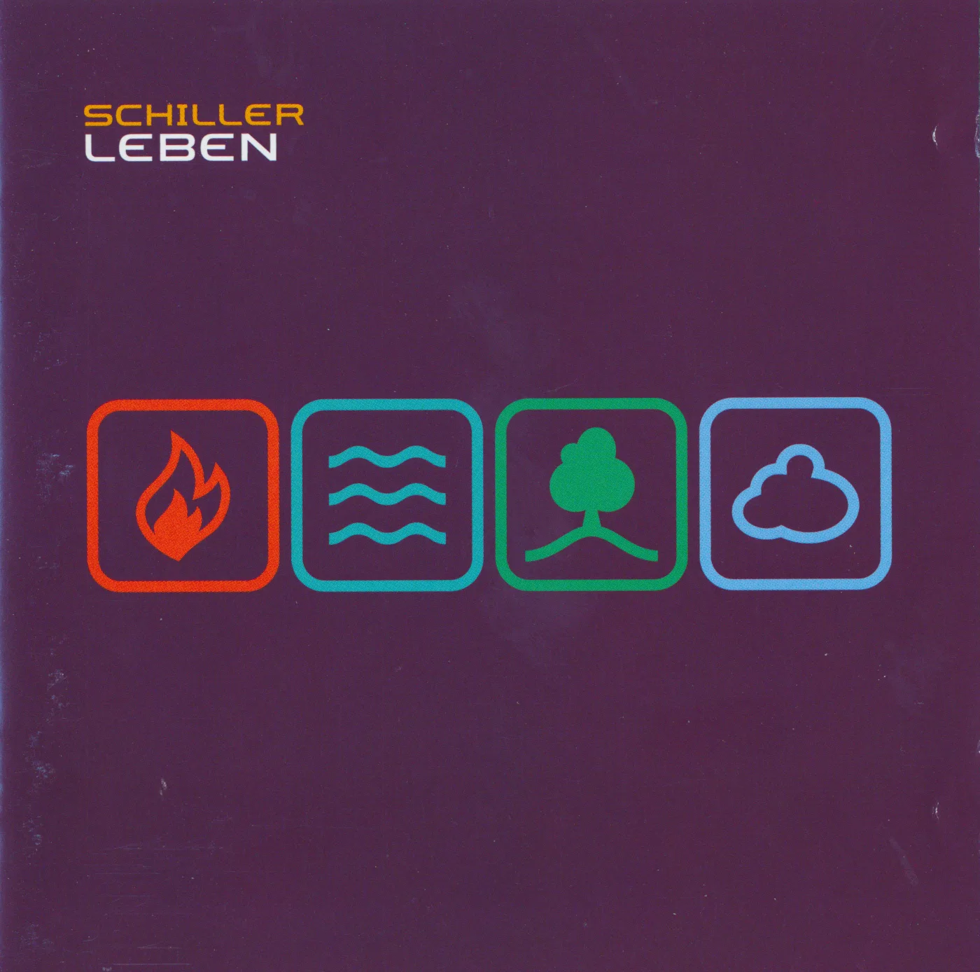 Official album cover art for the release Leben by Schiller