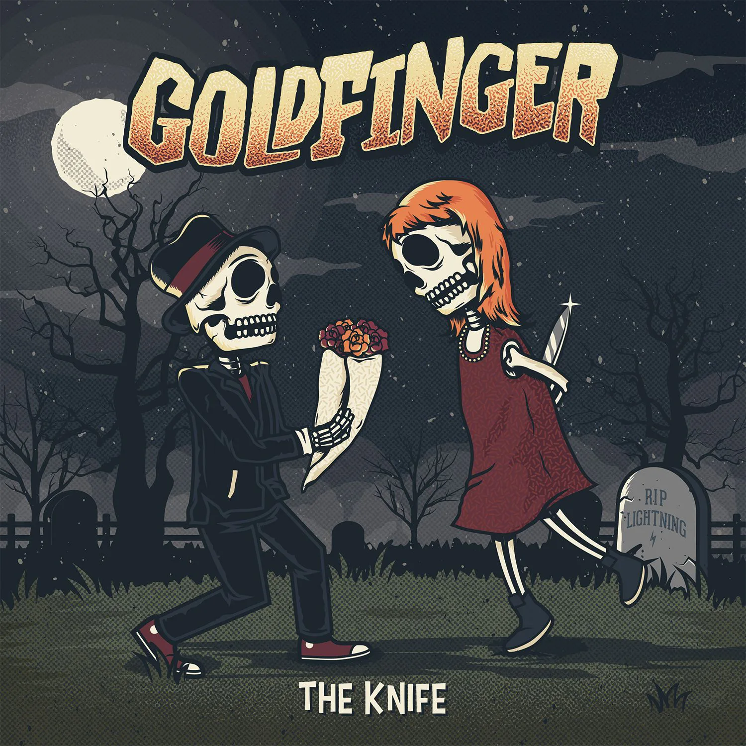 Official album cover artwork for The Knife by Goldfinger