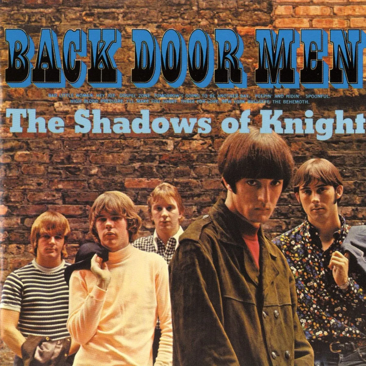 Official album cover art for the release Back Door Men by The Shadows of Knight