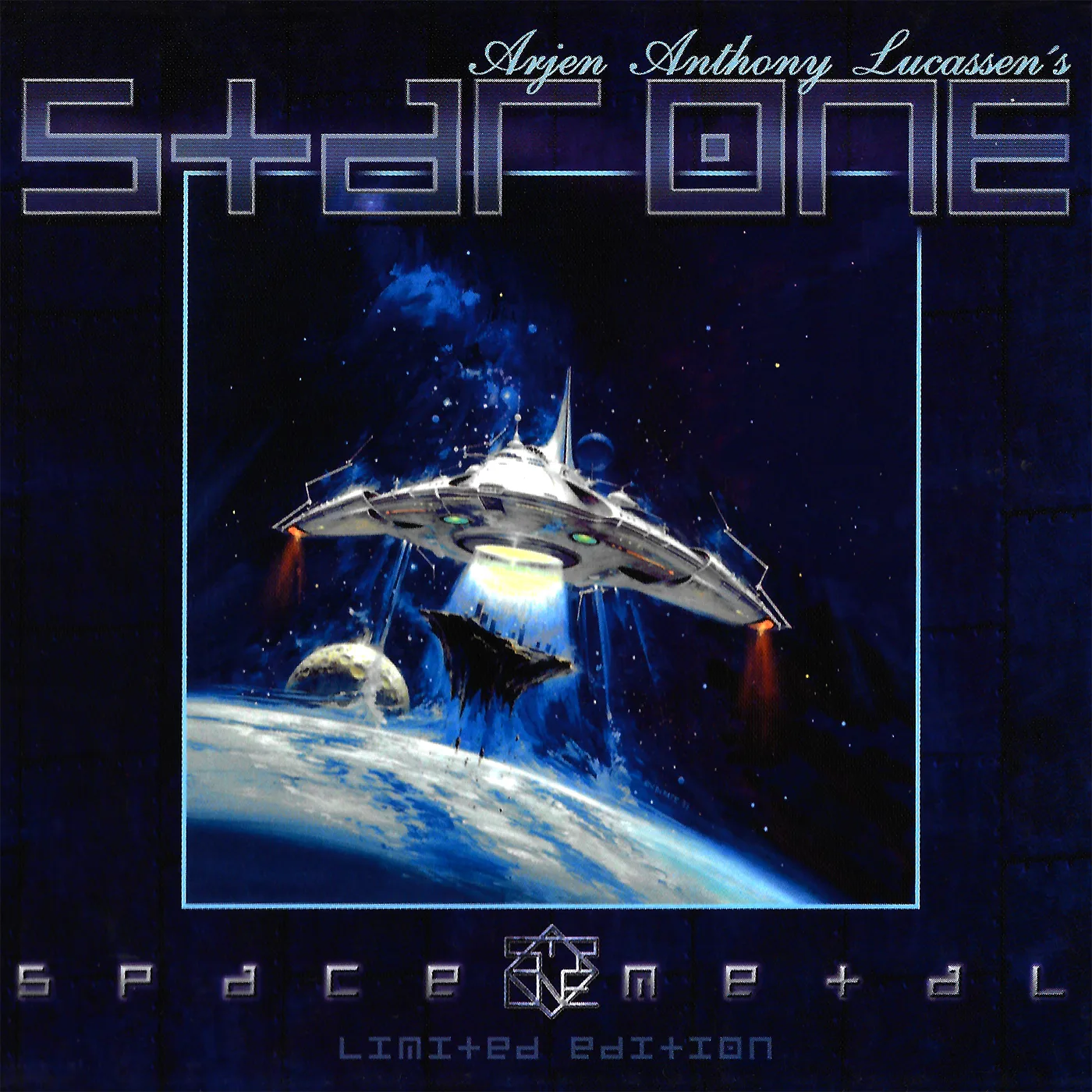 Official album cover art for the release Space Metal by Star One