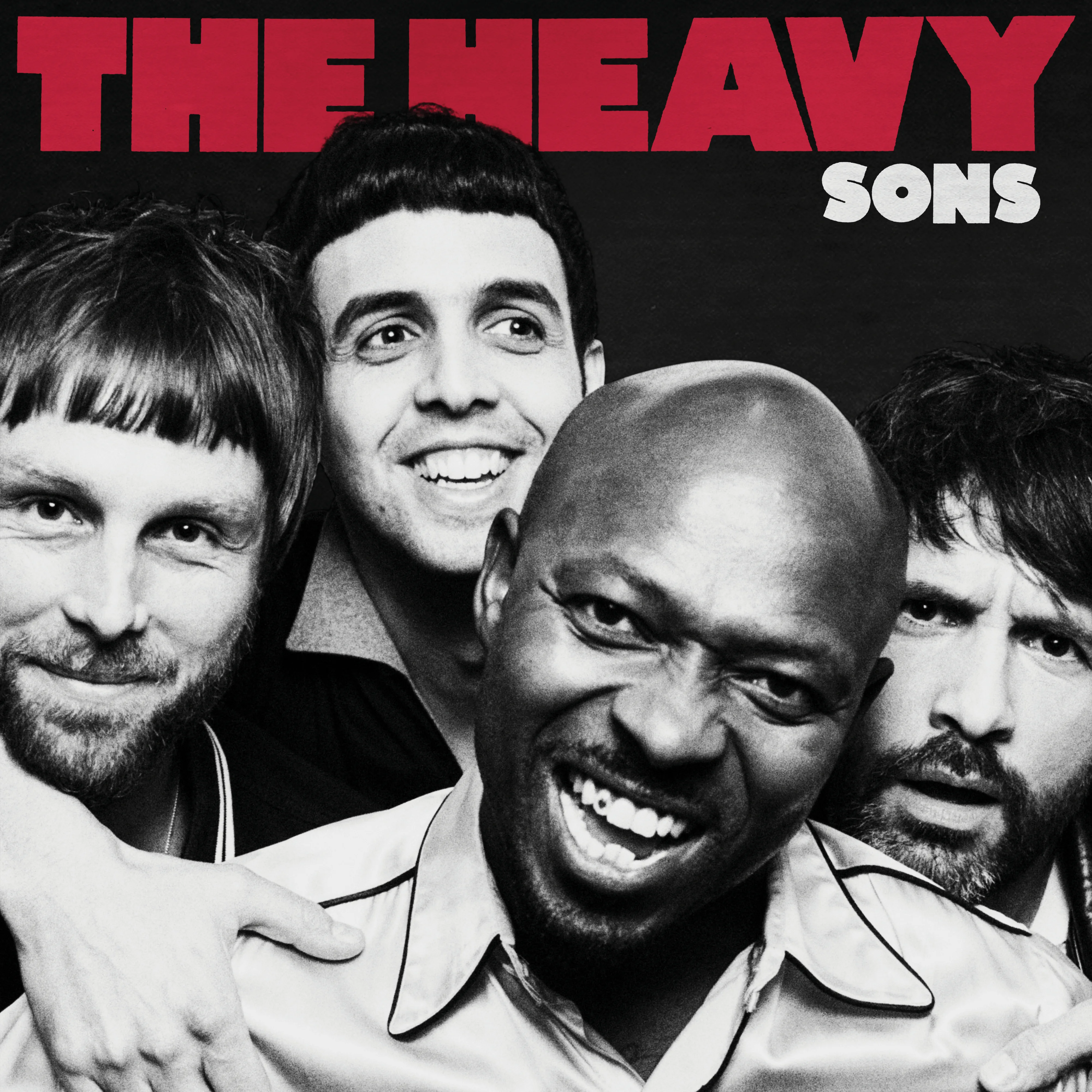 Official album cover art for the release Sons by The Heavy