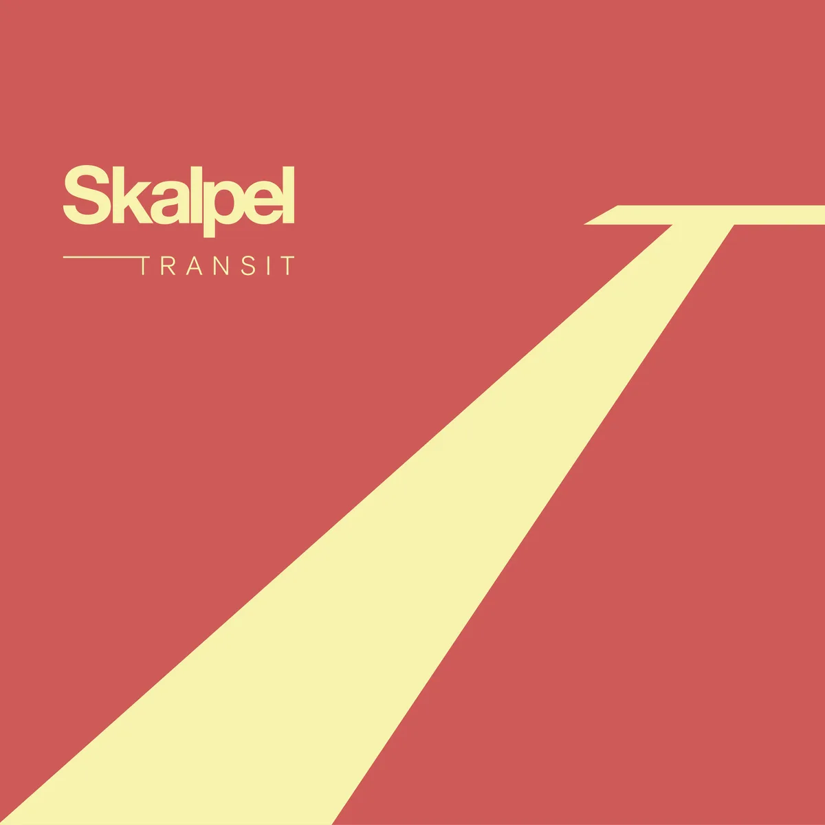 Official album cover art for the release Transit by Skalpel