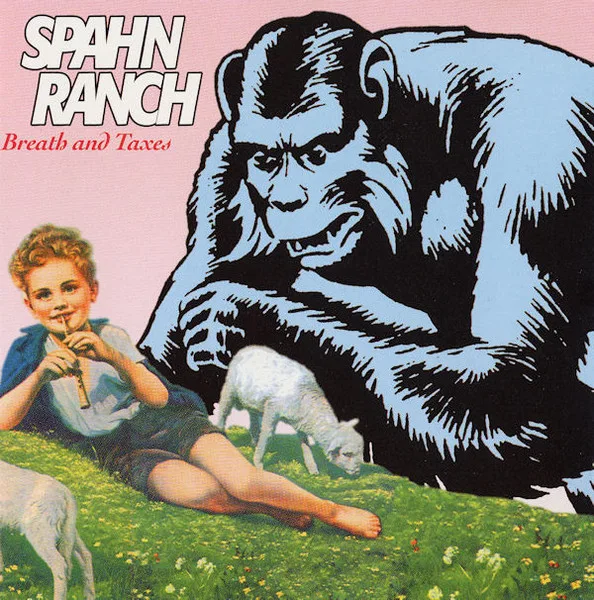 Official album cover art for the release Breath and Taxes by Spahn Ranch