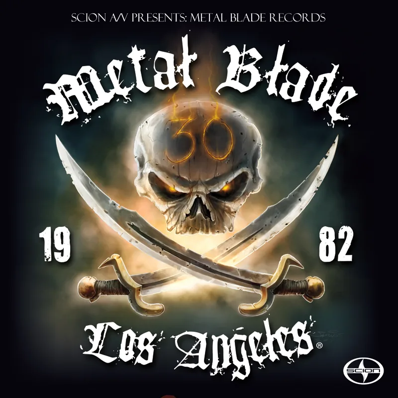 Official album cover art for the release Label Showcase - Metal Blade Records by Pilgrim