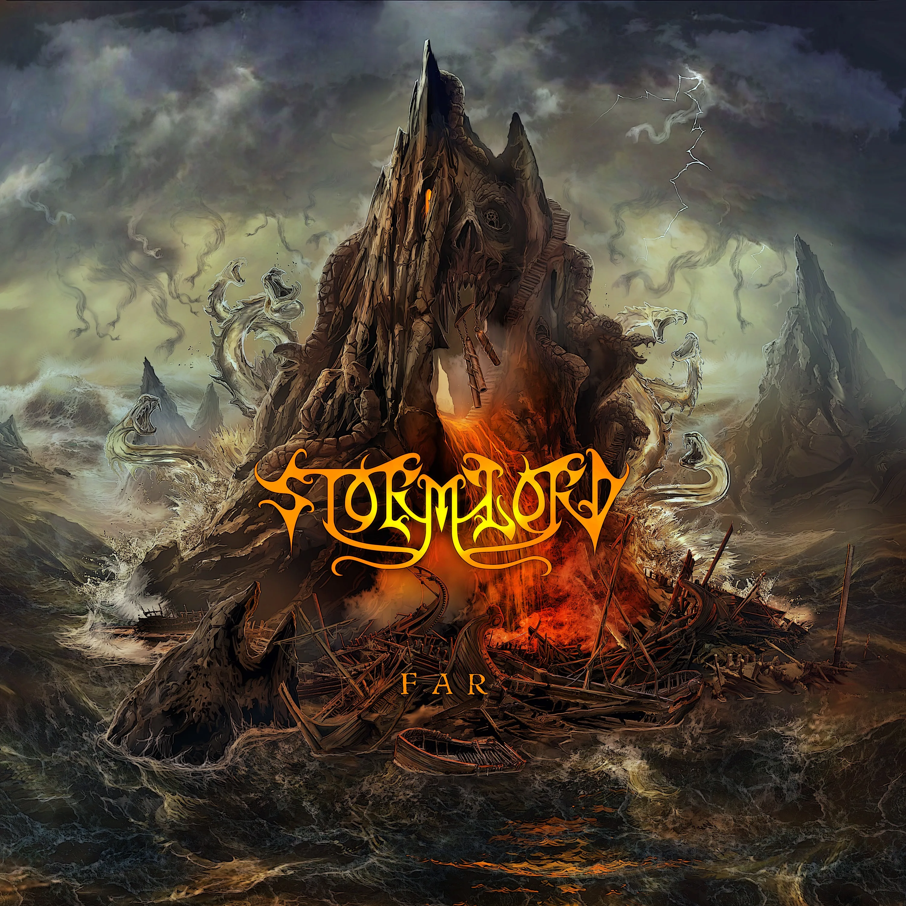 Official album cover art for the release Far by Stormlord