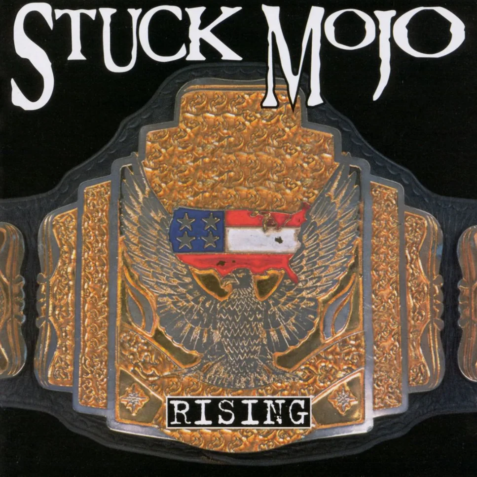 Official album cover art for the release Rising by Stuck Mojo