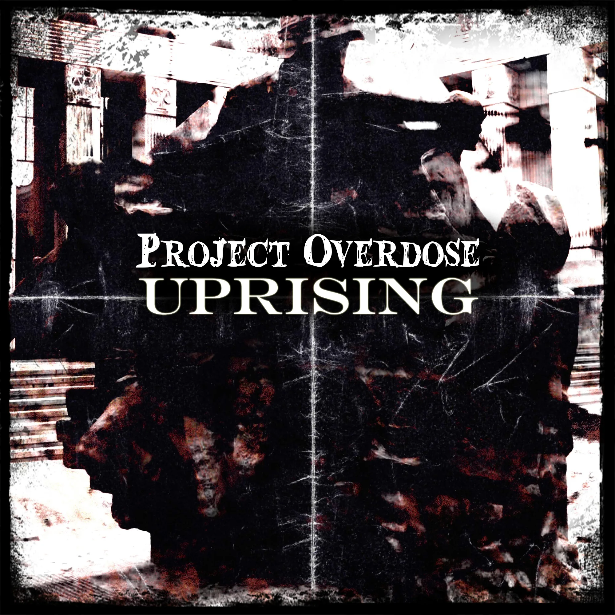 Official album cover art for the release Uprising by Project Overdose