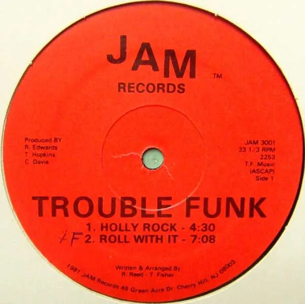 Official album cover art for the release Holly Rock by Trouble Funk