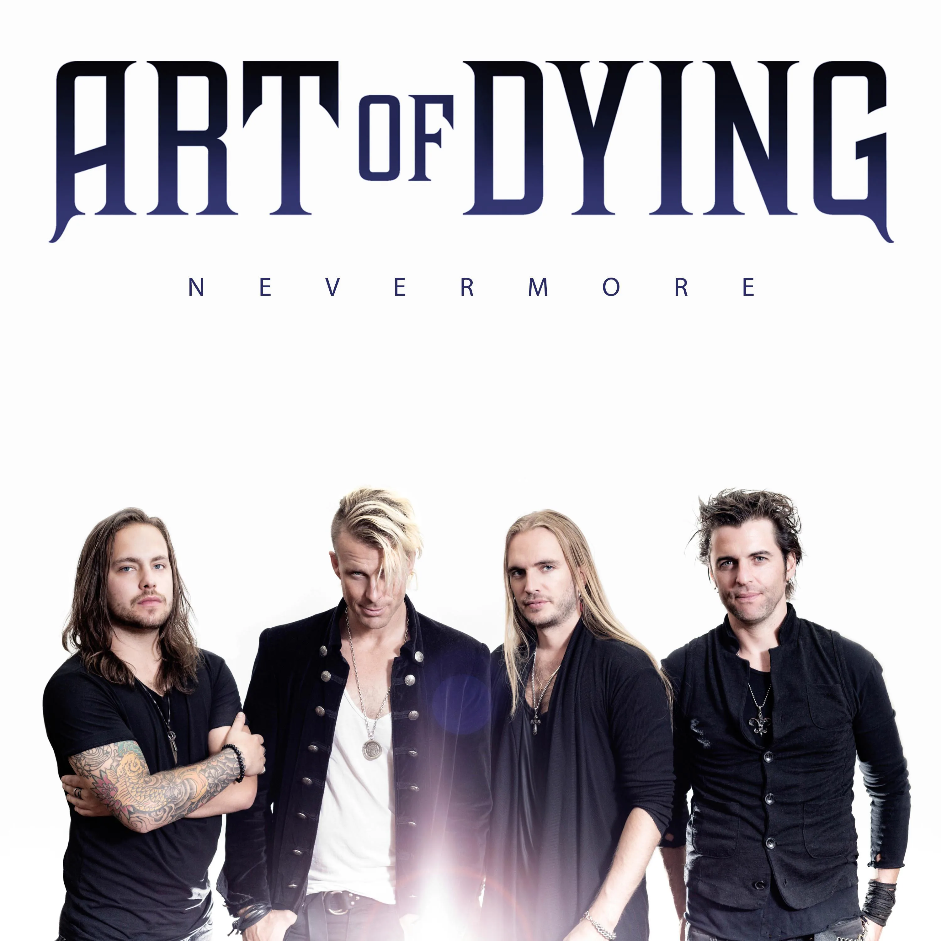 Official album cover art for the release Nevermore by Art of Dying