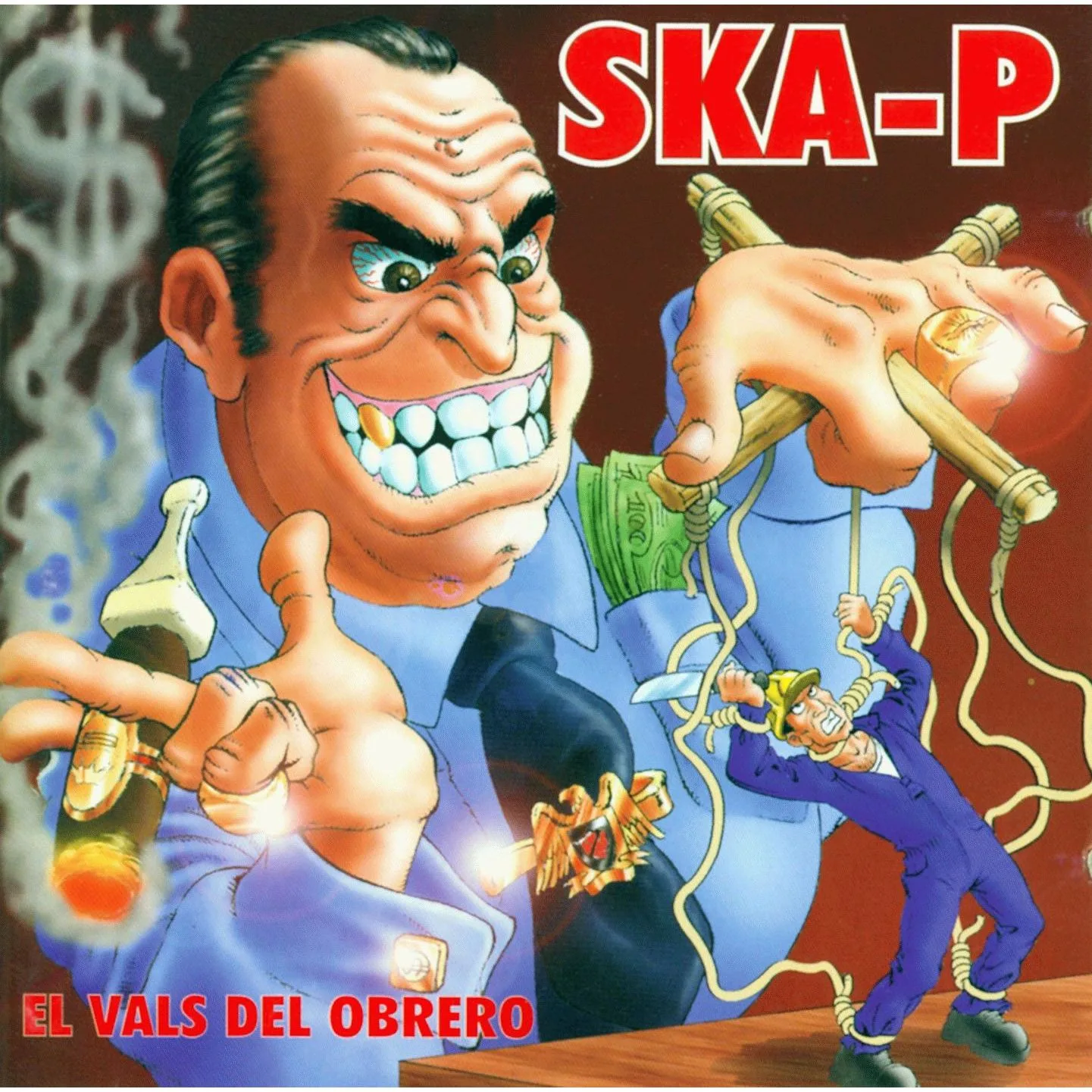 Official album cover art for the release El vals del obrero by Ska-P