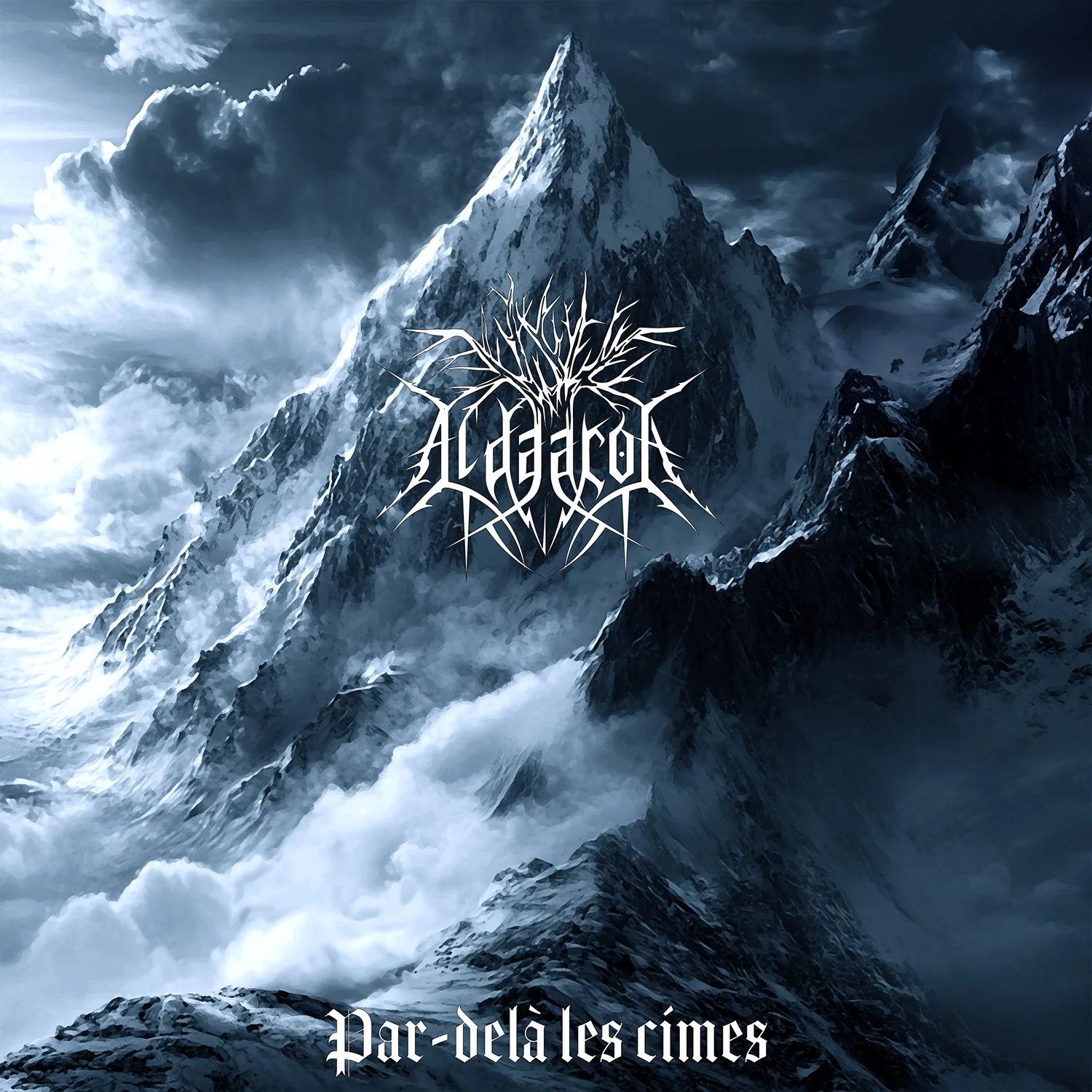 Official album cover art for the release Par‐delà les cimes by Aldaaron