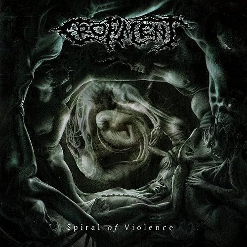 Official album cover art for the release Spiral of Violence by Cropment
