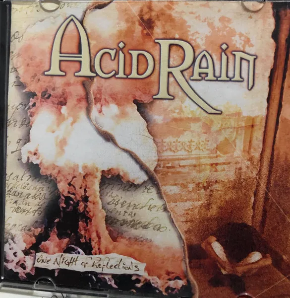 Official album cover art for the release One Night of Reflections by Acid Rain