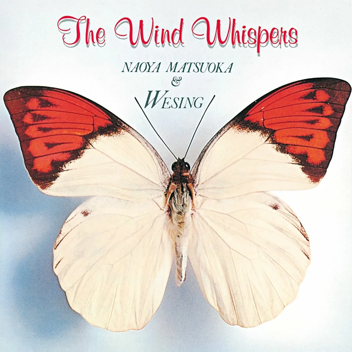 Official album cover art for the release The Wind Whispers by Wesing