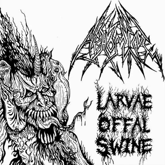Official album cover artwork for Larvae Offal Swine by Abhomine