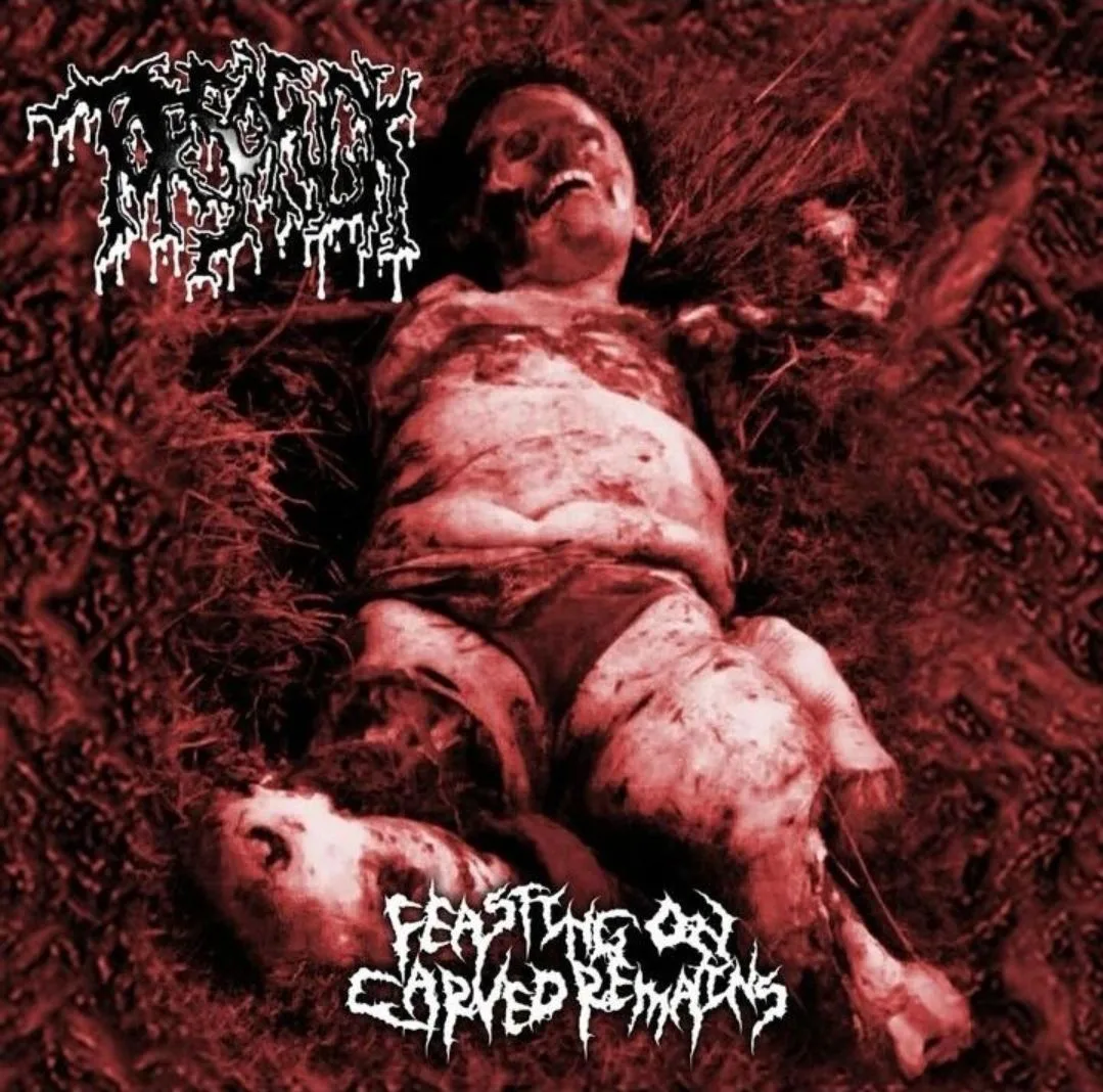 Official album cover art for the release Feasting on Carved Remains by Torsofuck