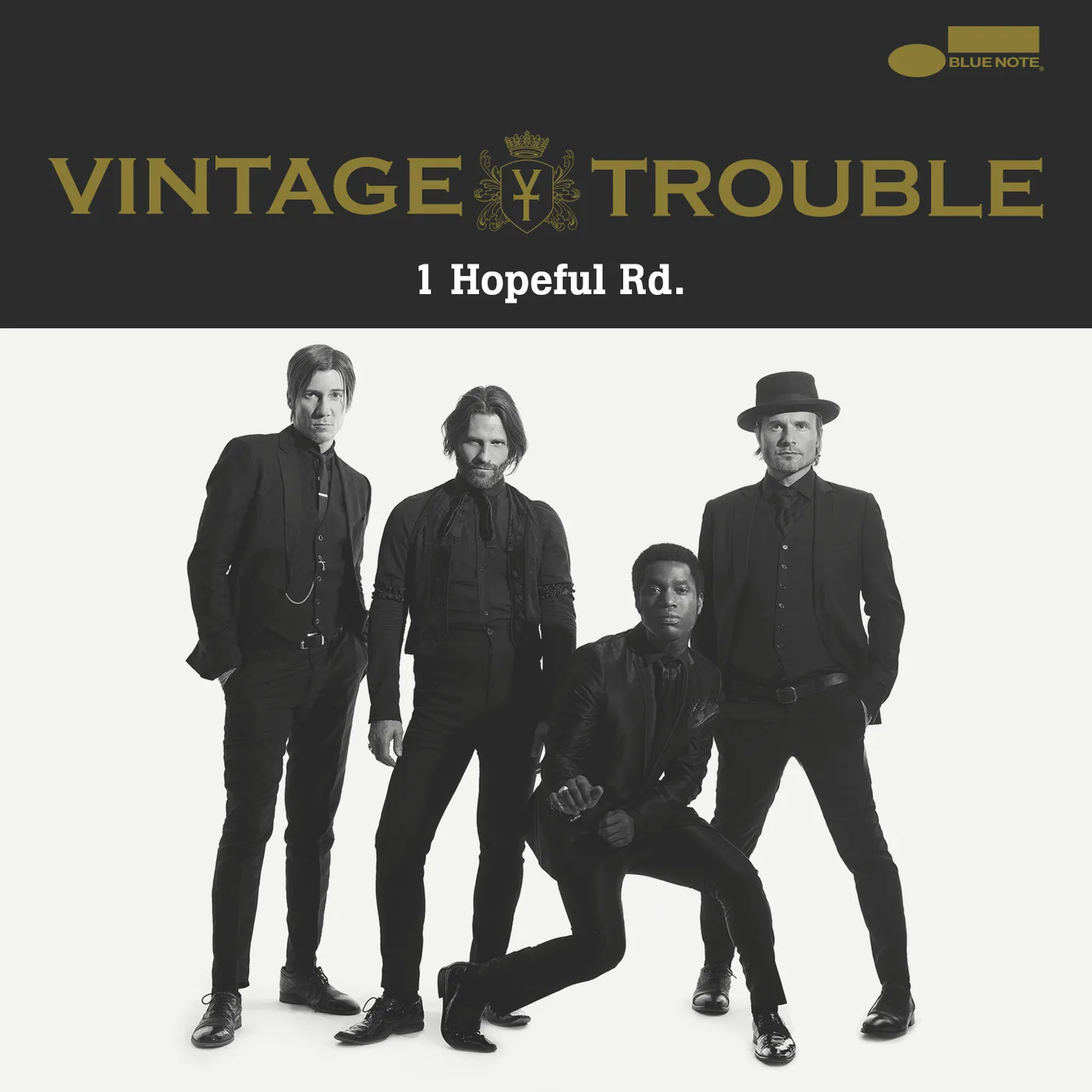 Official album cover art for the release 1 Hopeful Rd. by Vintage Trouble